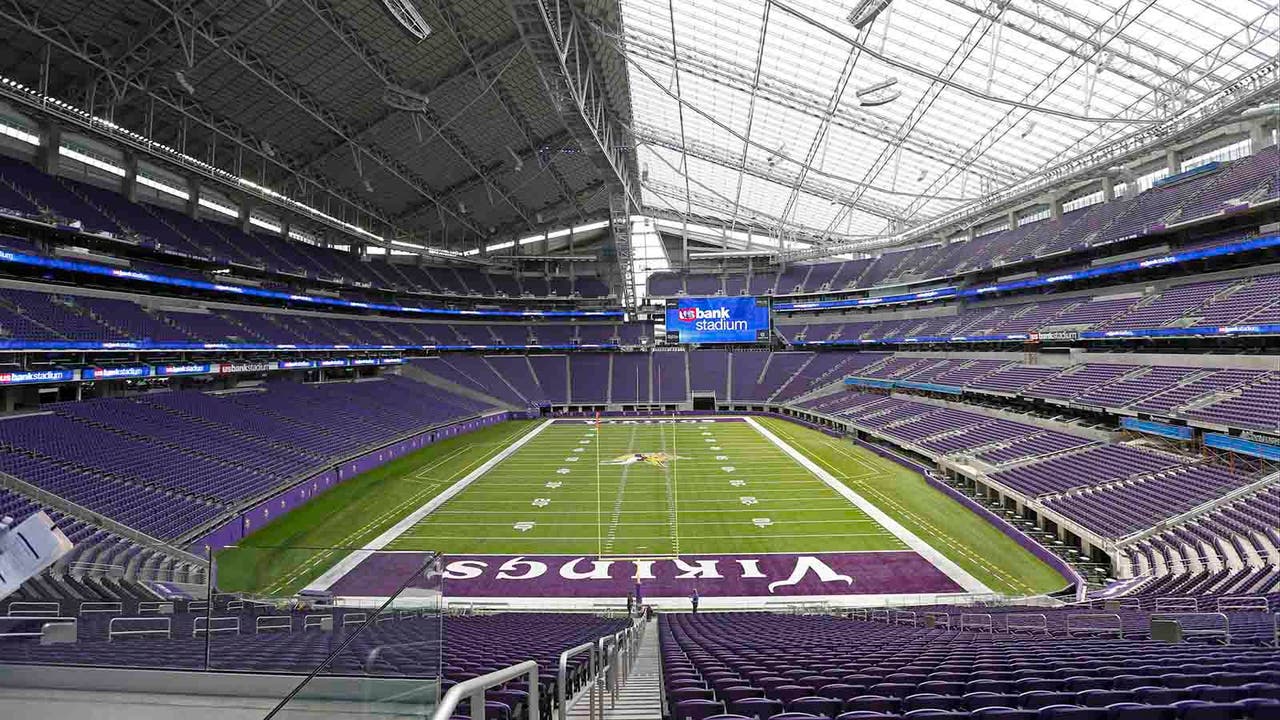 Vikings take practice to U.S. Bank Stadium ahead of preseason opener
